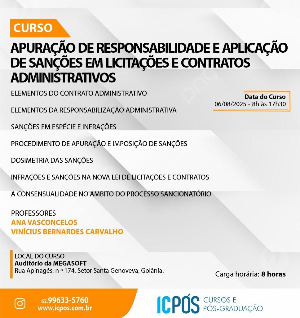 Apuração de Responsabilidade e Aplicação de Sanções em Licitações e Contratos Administrativos